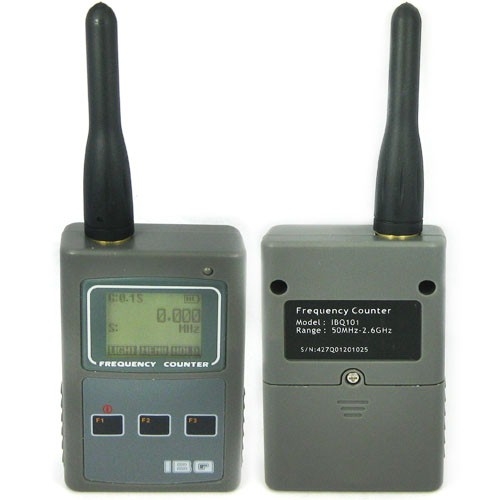 9-Digit LCD Display Portable Frequency Counter - RF Signal Strength Indicating - Click Image to Close